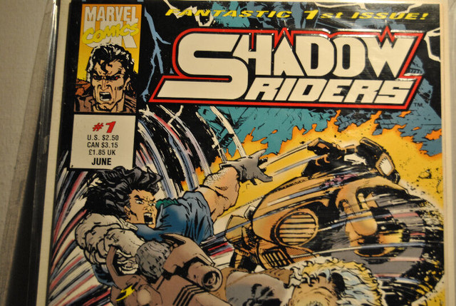 Shadow Riders No 1 June 1993 Marvel Against Cable in Comics & Graphic Novels in Vancouver - Image 2
