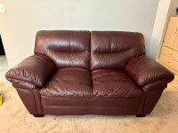 Leather Sofa Set-3 Piece