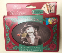 Kim Anderson Bicycle Playing Cards 2 Pack in Collectors Tin! NEW