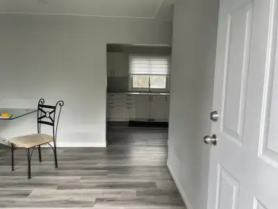 Available April 1st Fabulously finished main floor unit with separate entrance. Renovated in 2023. A...