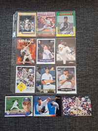 Andy Pettite baseball cards 