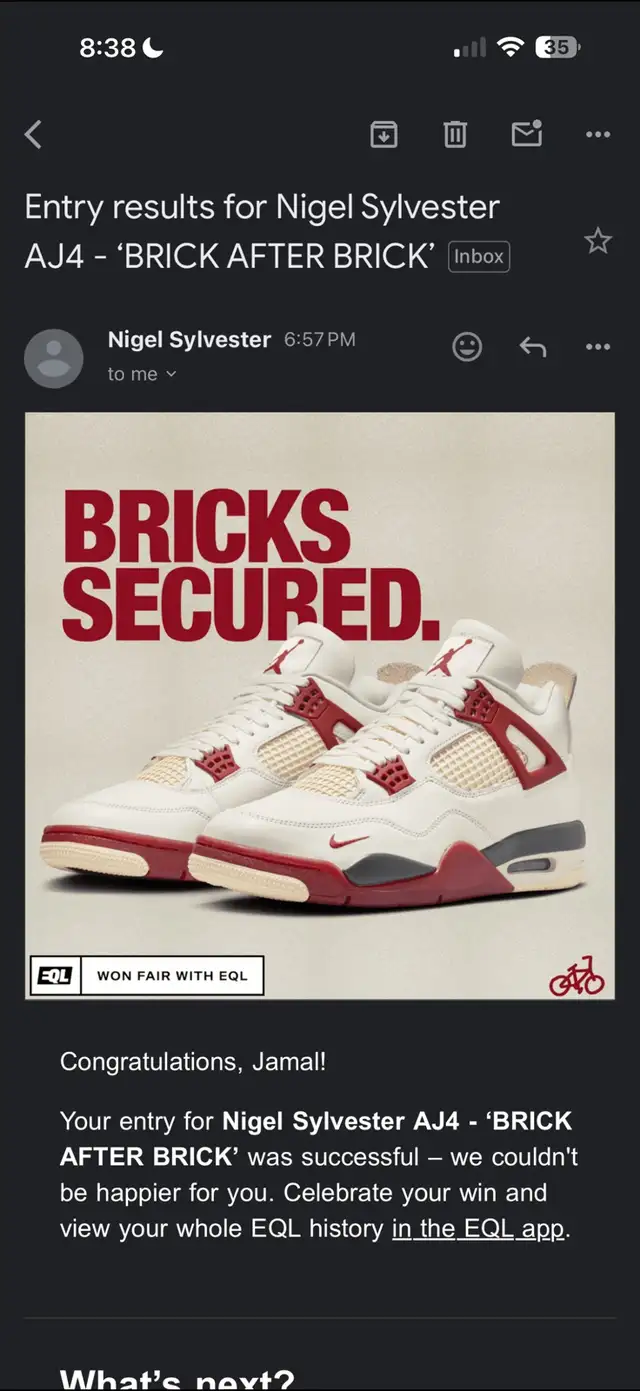 Jordan 4 Nigel bricks after the brick  in Men's Shoes in City of Toronto - Image 2