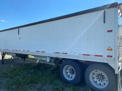 Timpte Grain, Ag, Air suspension, Tandem axle, Aluminum rims, 11-22.5, Tarp: Rollover Black, ag hopp...