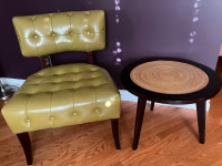 set of two side chairs