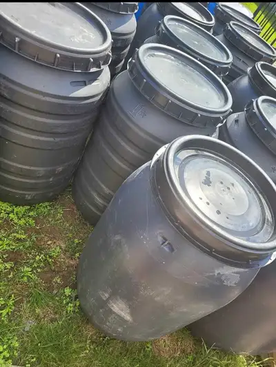 Durable plastic barrel, View more