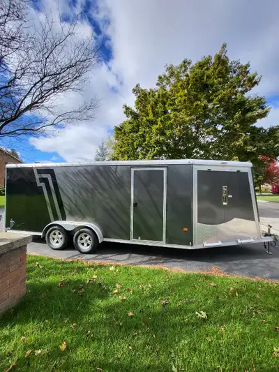 2022 NEO NASX 7.5' x 23' Enclosed Trailer Bought new. Low miles, as tire wear shows. 18' box + 5' ve...