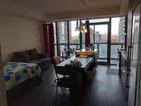 Yonge and Bloor furnished bachelor for rent