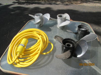 MARINE ITEMS, PROPS, ANCHOR, POWER CORD, TOILET FOR SALE