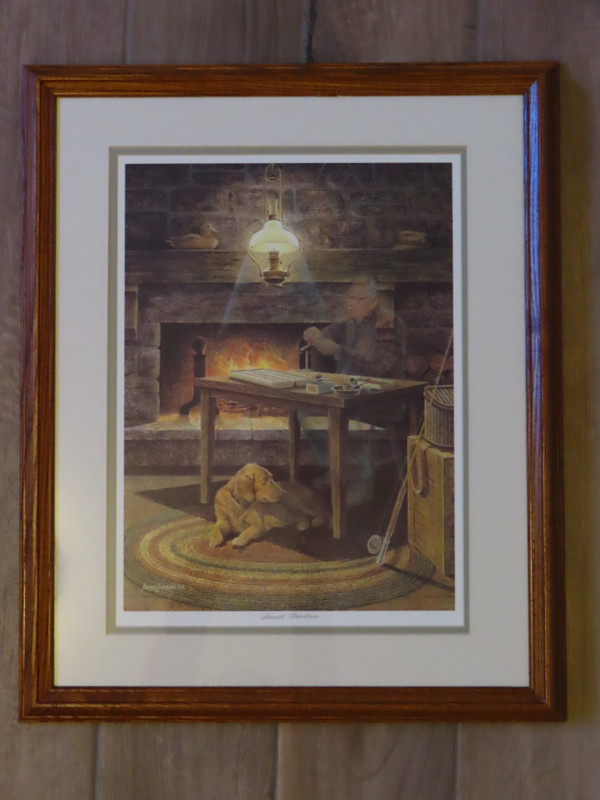 3 James Lumbers Art Prints: Fireside Shadows, Lucky Strike, Cats in Arts & Collectibles in Renfrew - Image 2