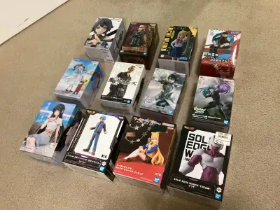 Everything are UNOPENED SEAL From Japan Official $20 each Or any 2 for $25 Or all 12 for $140 Figure...
