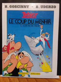 ASTÉRIX  LE COUP DU MENHIR   L'ALBUM DU FILM  E.O. 1989