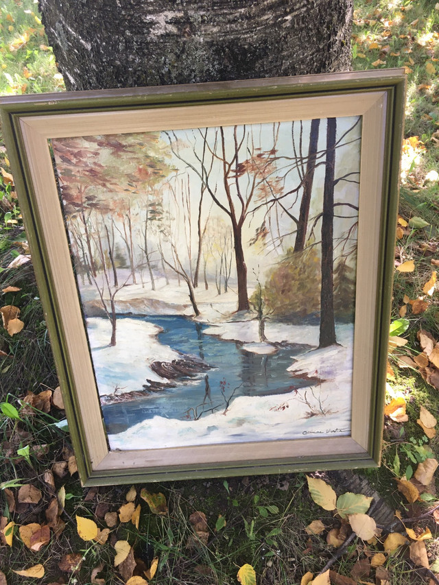 Oil painting original  in Arts & Collectibles in Ottawa - Image 3