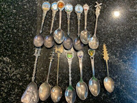 Spoon Collection # 5-  INTERNATIONAL Spoons ( 14 Sold as a lot )