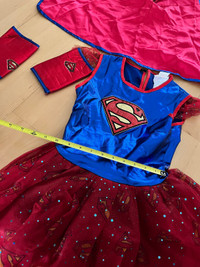 Girls superman halloween costume