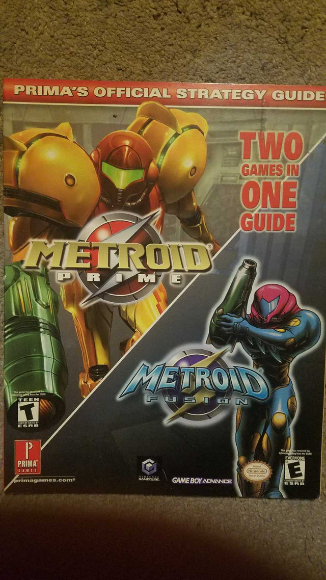 Zelda & Metroid Strategy Guides For Sale Or Trade  in Older Generation in Kitchener / Waterloo