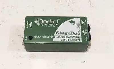 (FS/T) Radial StageBug SB-2 Passive DI Box – Made in Canada, View more