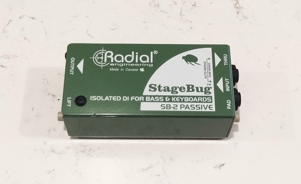 FS/T) Radial StageBug SB-2 Passive DI Box – Made in Canada | Pro