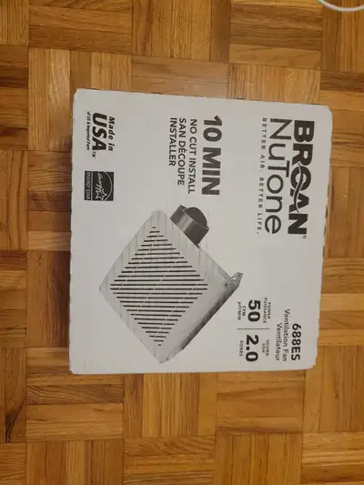 Broan Nutone 688ES bathroom exhaust fan, View more