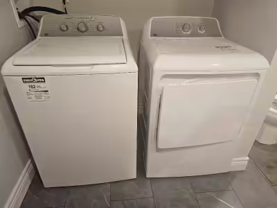 Selling washer and dryer. Bought them in 2022 and I am still using them weekly. They work perfectly...