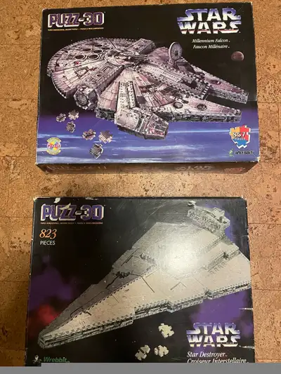 3D Star Wars puzzles, View more