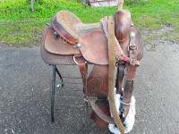THE AMERICAN CUTTING HORSE SADDLE 