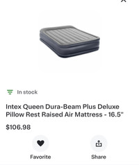 Brand New Queen Sized Air Mattress for sale 