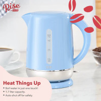 Dash Cordless Electric Kettle, Blue, 1.7L