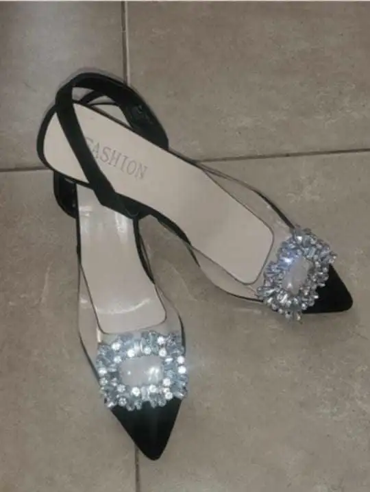 New!!! Rhinestone Embellished Slingback Heels62863730248066121