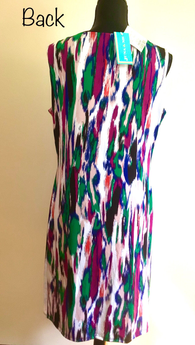 New W/Tags Ladies Size XL Multi Colour Sleeveless Dress  in Women's - Dresses & Skirts in Norfolk County - Image 2