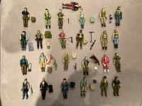 Vintage G.I.Joe and Cobra Figures & Accessories.
