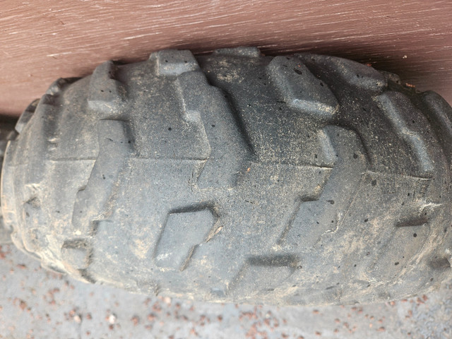 (2) Bridgestone ATV tires/rims AT 24x9x11 in ATV Parts, Trailers & Accessories in Belleville - Image 2