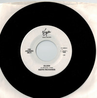 Keith Richards 45 vinyl record EILEEN wicked as it seems VIRGIN