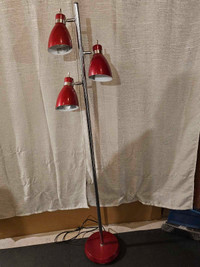 Retro/ Vintage 70's Red standing Lamp. Great Cond. 