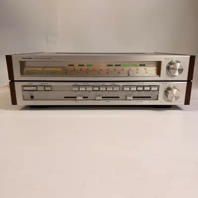 Vintage Toshiba SA-520 Stereo Receiver Tested Works Great, View more