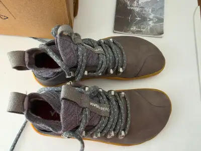 Magna Trail Leather & Wool Womens Grey Size 35EU$120, View more