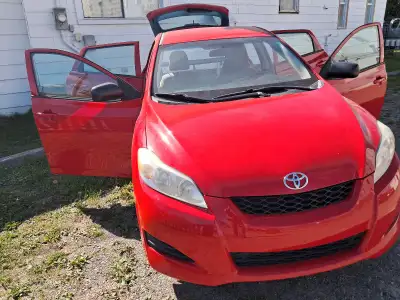 2009 Toyota Matrix, wagon four doors, 1.8 engine. The vehicle is offered for sale CERTIFIED, ready t...