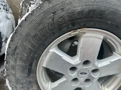 Winter Tires in R16 Alloy Rims