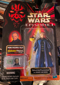 Star Wars Episode 1 Senator Palpatine Figure by Hasbro