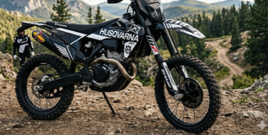 The Ultimate Stealth Build. Looking for a bike that stands out by staying low-profile? This Husqvarn...