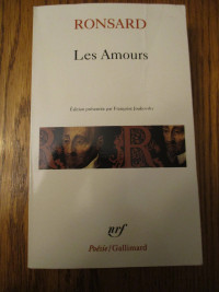 Poésie : "Les amours" de Pierre de Ronsard