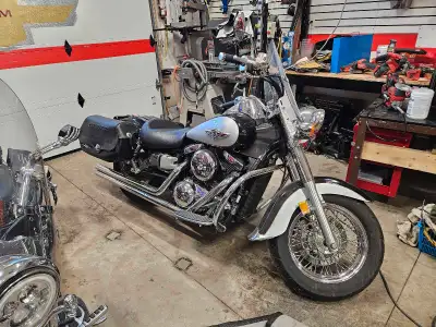 I'm selling my Kawasaki Vulcan motorcycle, a sleek and stylish ride perfect for cruising. While this...