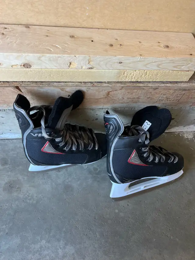 Kids VIC Ice Skates - Size [Insert Size from Tongue Tag, e.g., J in Skates & Blades in Calgary - Image 2