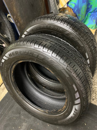 Pair of 215/60R16 all season Deep tread $40each 