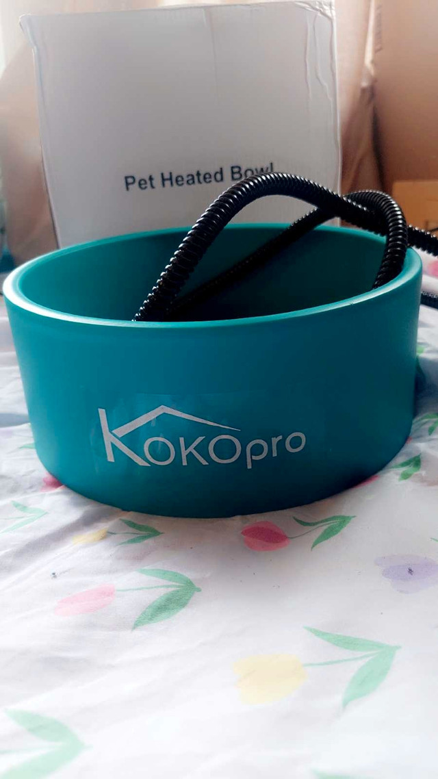 Bol Chauffant pour Animaux KOKOPRO 3.2L – Bol d'Eau Extérieur dans Accessoires  à Ville de Montréal - Image 2