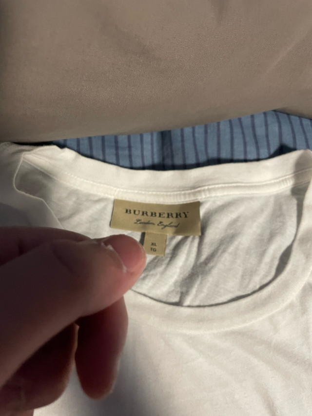 Burberry dootle T-shirt fits size L/XL in Men's in Markham / York Region - Image 2