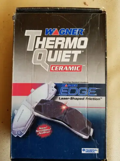 Upgrade your vehicle's stopping power with these brand new Wagner ThermoQuiet Ceramic brake pads, mo...