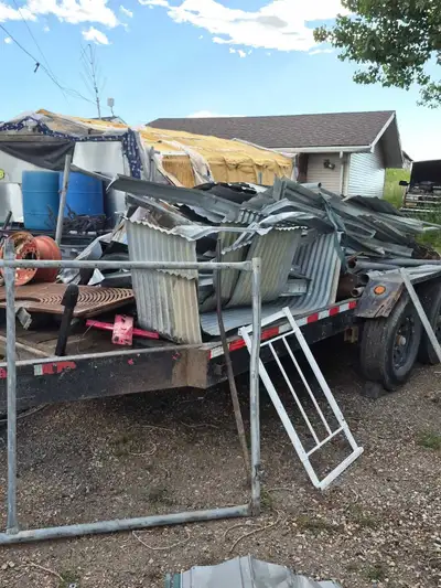 We offer free scrap metal removal We do not take single items All items must be outside easy access...