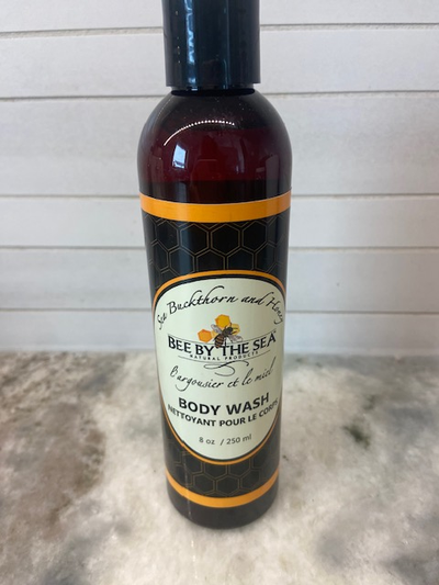 Used once Bee by the Sea body wash Sea Buckthorn and Honey paid $15 sell for $5 cash Bridlewood SW