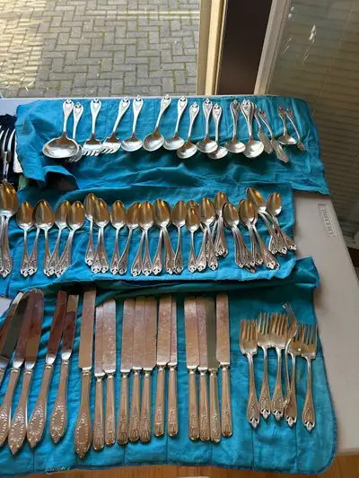 Antique flatware sets, View more