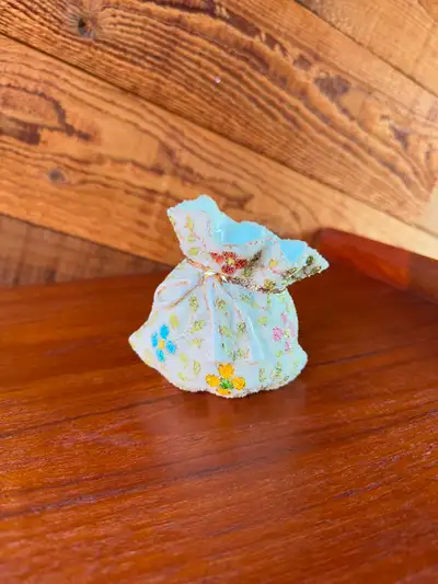 Small vintage porcelain handpainted vase, View more
